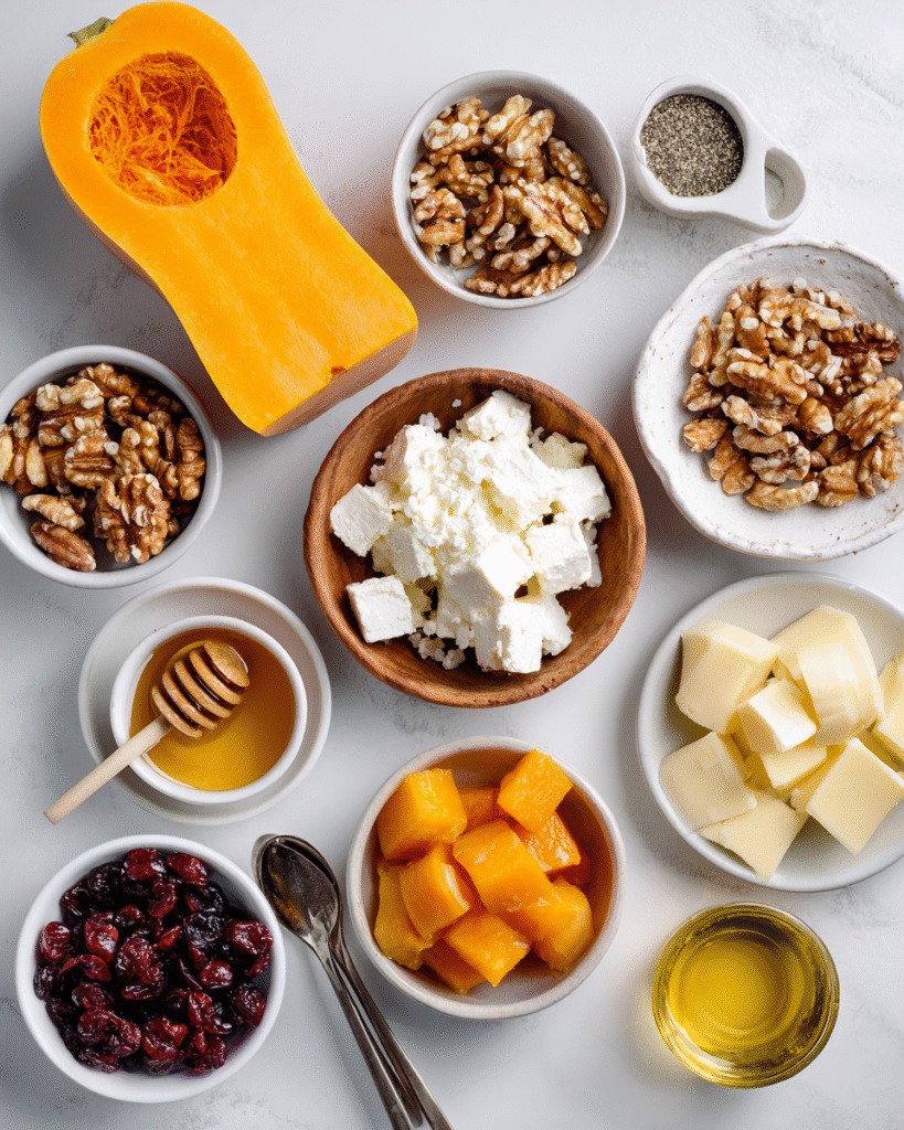 Caramelized Butternut Squash: A Sweet and Savory Delight 4 Craving a side dish that's both elegant and easy? Learn how to transform butternut squash into a caramelized masterpiece with feta, walnuts, and a cranberry-honey glaze. Discover pure comfort! *Try now*