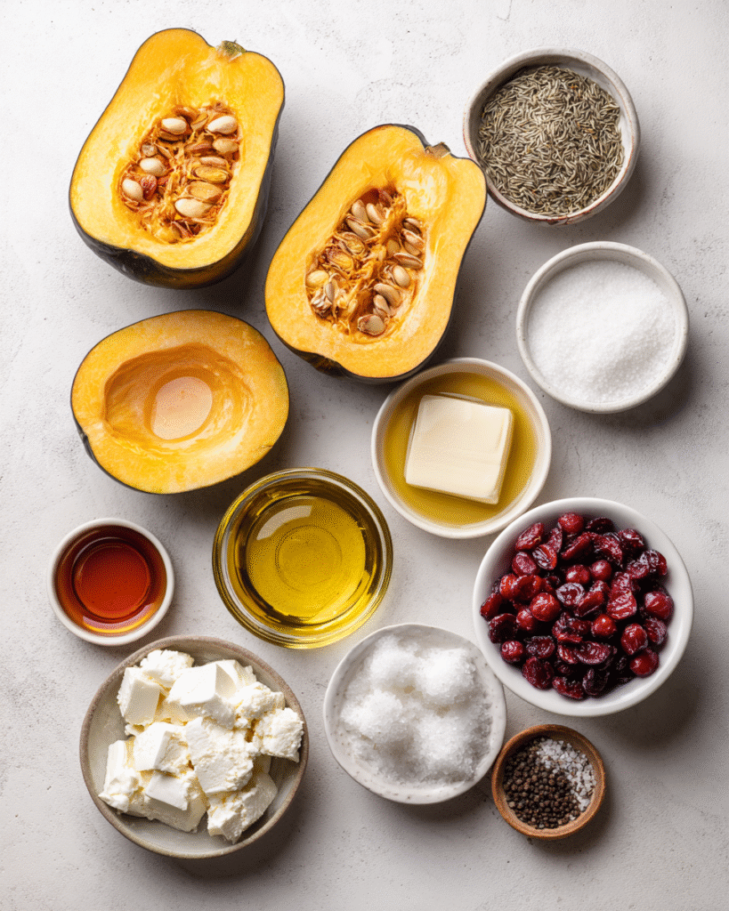 Want to elevate your Thanksgiving table? Learn how to make Honey-Glazed Acorn Squash with Creamy Goat Cheese and Cranberry Drizzle that will wow your guests. Try now!