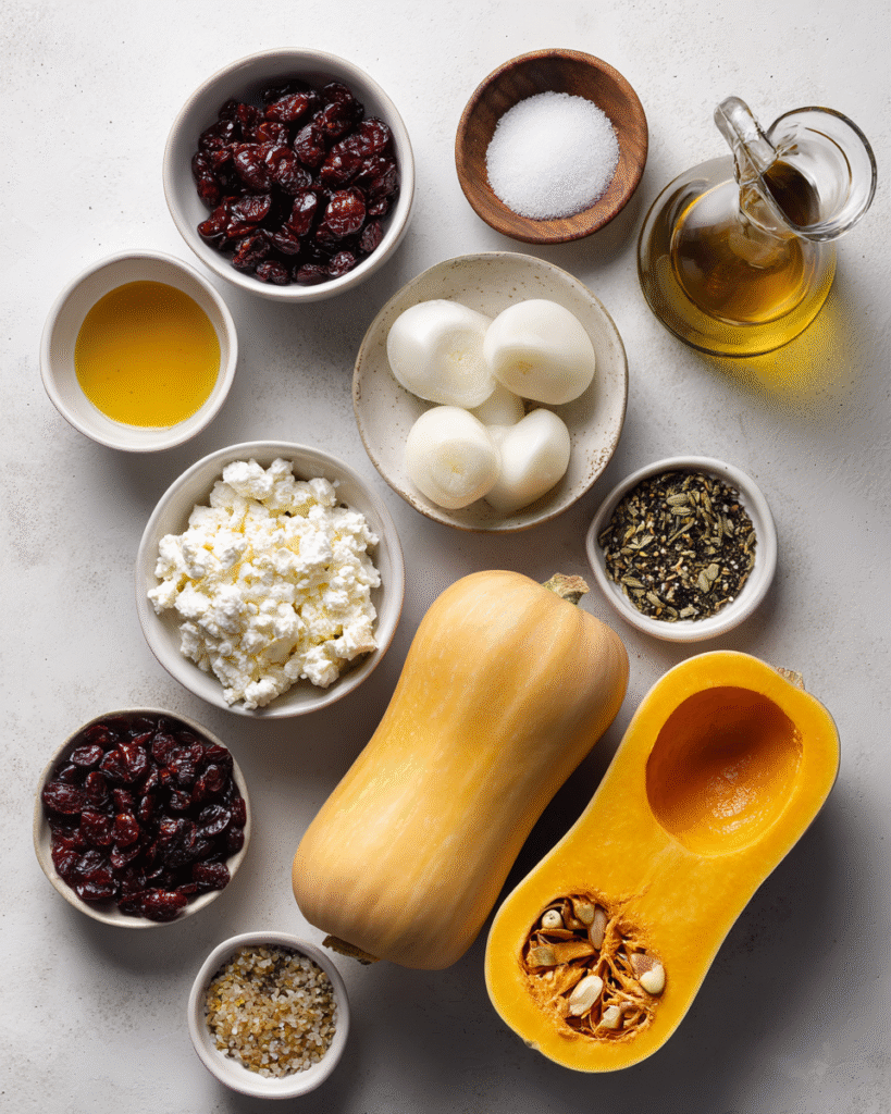 Craving a side dish that'll steal the show? Caramelized Butternut Squash with Tangy Feta and Cranberry Drizzle transforms ordinary veggies into a flavor-packed sensation. *Discover now!