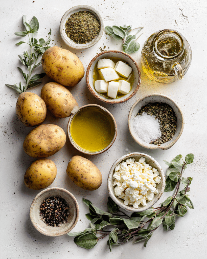 Craving a tangy Greek side dish that'll wow your guests? Learn how to make crispy Greek roast potatoes with lemon and feta that burst with Mediterranean flavor! Discover now.