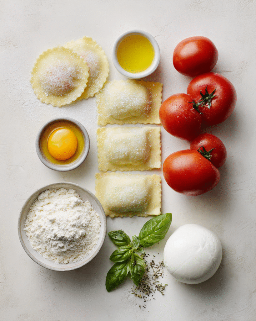 Craving a restaurant-worthy pasta dish in minutes? Elevate Trader Joe's Ricotta and Lemon Zest Ravioli with burst tomatoes and creamy burrata for a gourmet meal. *Discover*!