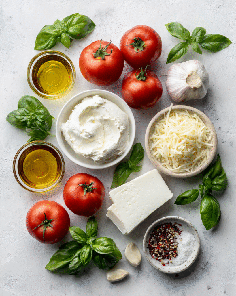 Craving a crowd-pleasing appetizer? Our Three-Cheese Tomato Bruschetta Dip is packed with flavor and sure to be the star of any party. Discover your new go-to recipe now!