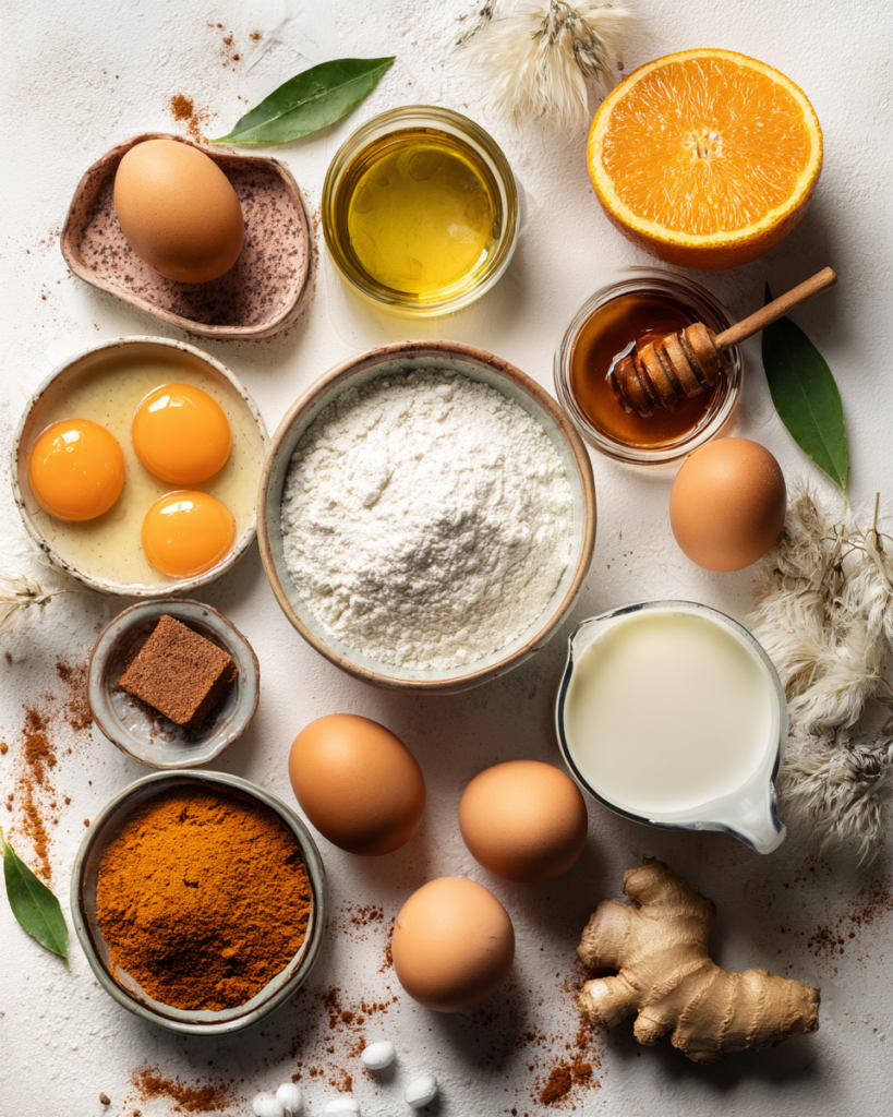 How to Make Delightful Orange Ginger Honey Cakes