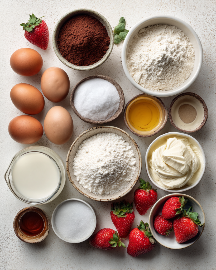 How to Bake Decadent Chocolate Strawberry Cupcakes
