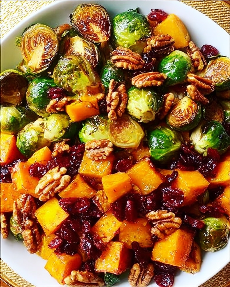 Roasted Brussels Sprouts & Butternut Squash: A Fall Flavor Explosion