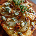 How to Make the Ultimate Pear & Gorgonzola Flatbread Sensation