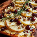 How to Make a Pear, Apple & Brie Flatbread That Wows Guests