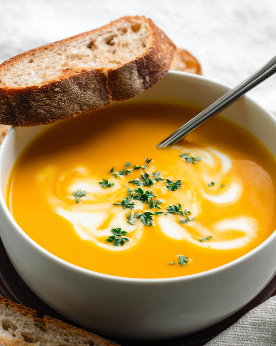 Creamy Butternut Squash Soup: 5 Cozy Fall Comfort Recipes