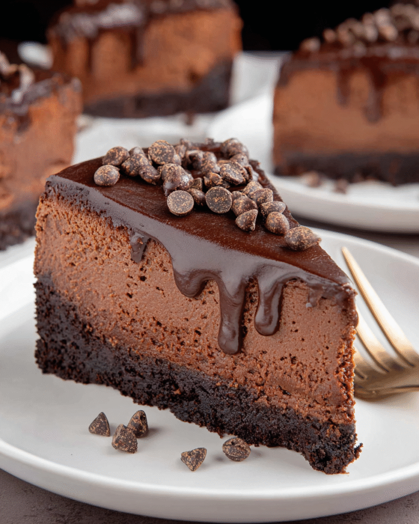 Triple Chocolate Cheesecake: A Sinful Slice of Heaven
