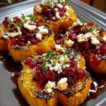 Caramelized Butternut Squash: Tangy Feta Flavor Explosion!