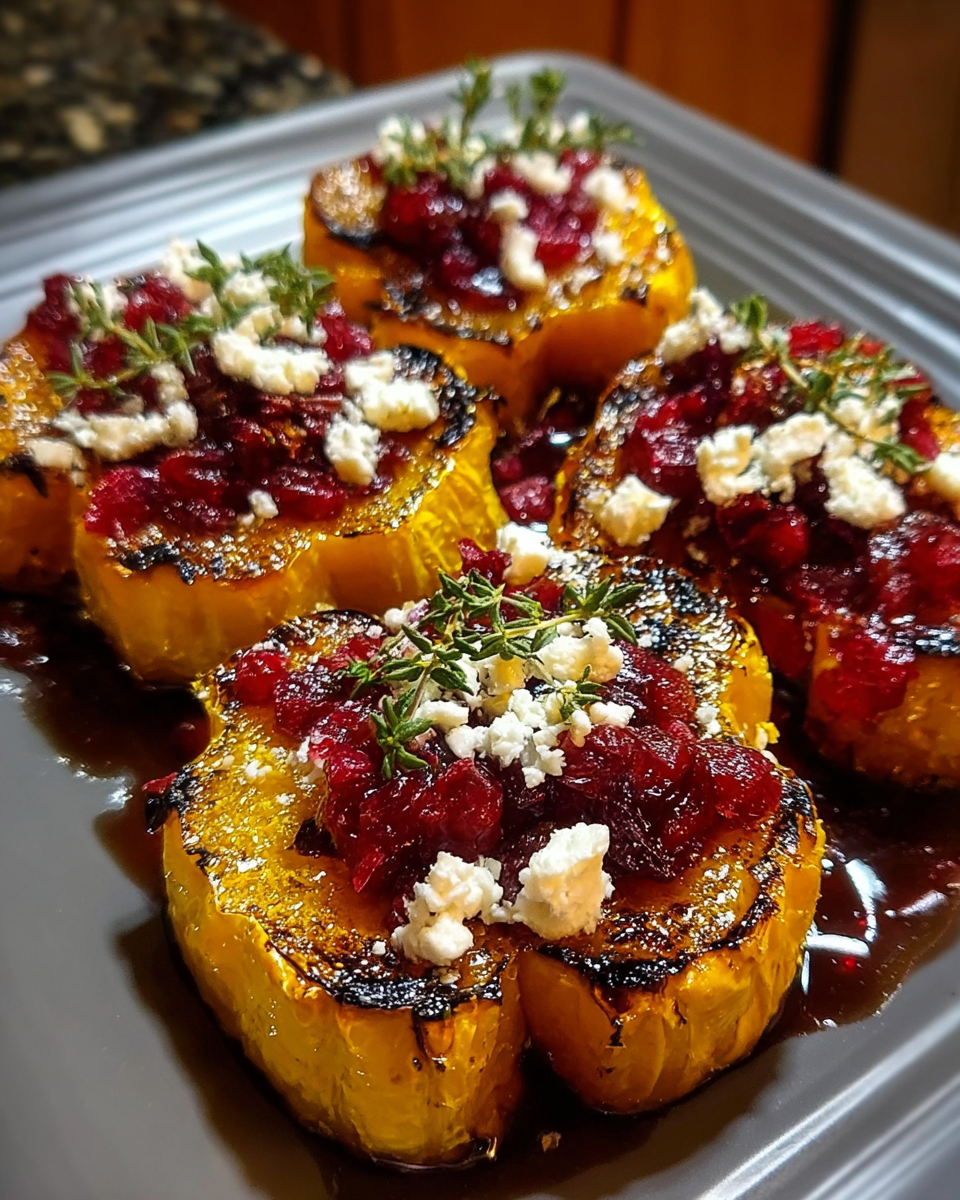 Caramelized Butternut Squash: Tangy Feta Flavor Explosion!