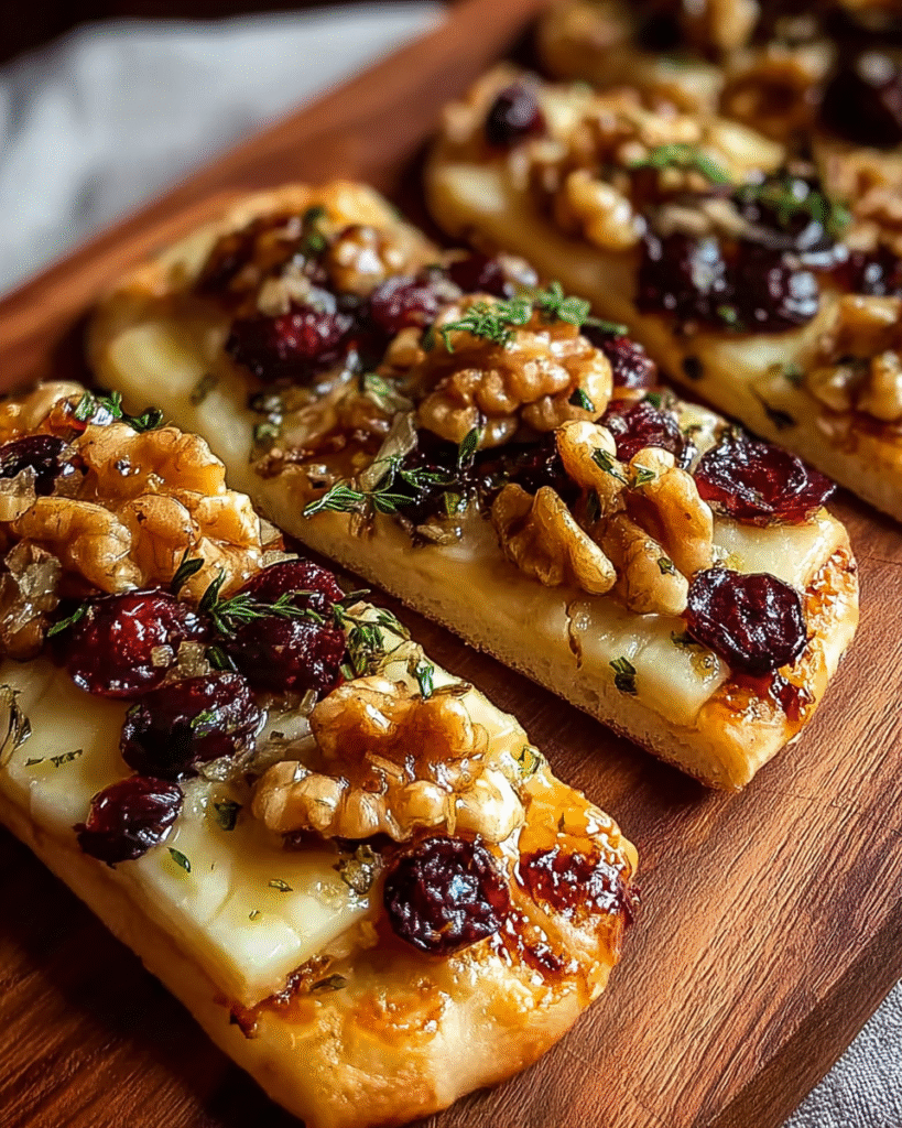 Mini Pizza Brie Delight: Sweet Hot Honey Heaven!