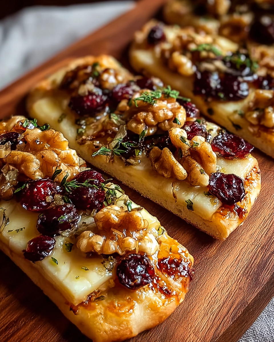 Mini Pizza Brie Delight: Sweet Hot Honey Heaven!
