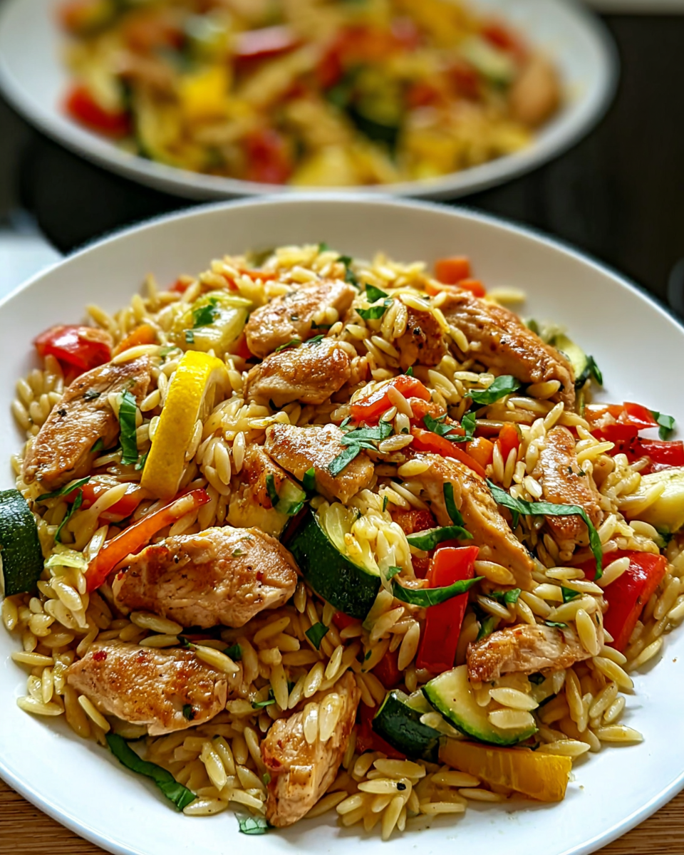 Lemon Chicken & Veggie Orzo Stir Fry: A Zesty Weeknight Win 3 Lemon Chicken & Veggie Orzo Stir Fry: A Zesty Weeknight Win