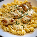Creamy Garlic Butter Chicken Rotini: Ultimate Comfort Meal 5 Craving a comforting pasta dish that melts in your mouth? Our Creamy Garlic Butter Chicken Rotini with rich Parmesan sauce is the ultimate weeknight dinner solution. Discover now!