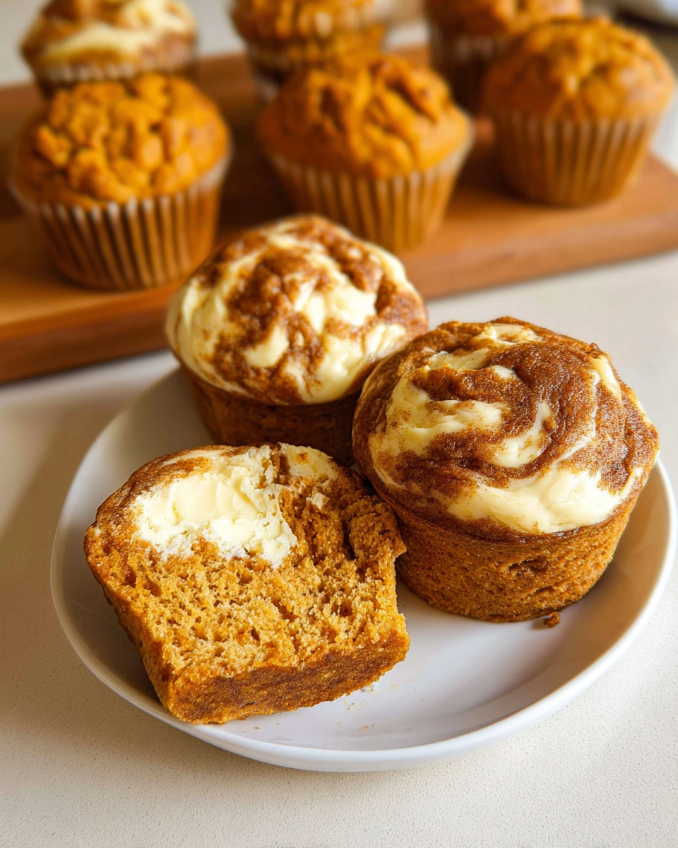 Pumpkin Cream Cheese Swirl Muffins: Autumn Bliss in Every Bite 4 Craving autumn's perfect treat? These Pumpkin Cream Cheese Swirl Muffins blend cozy spices and creamy swirls for the ultimate fall breakfast indulgence. Discover now!