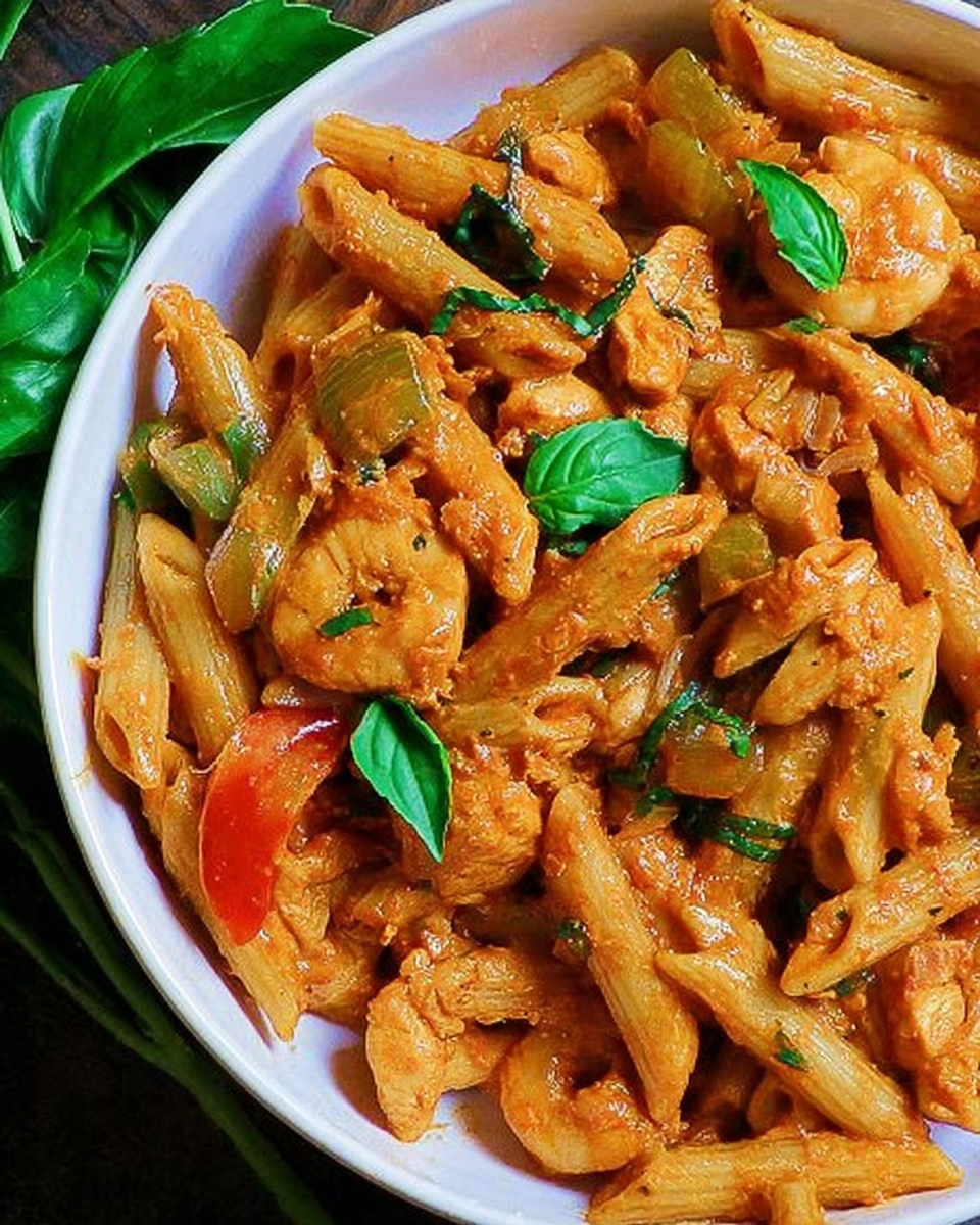 Craving a creamy, flavorful pasta that combines juicy chicken and colorful veggies? Learn how to make the perfect Vodka Pasta with Chicken and Veggie Delights in minutes. Discover now!