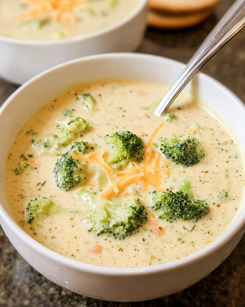 Craving the ultimate comfort food? Learn how to make a velvety Creamy Broccoli Cheddar Soup that's packed with cheesy goodness and ready in under 30 minutes. Discover now!