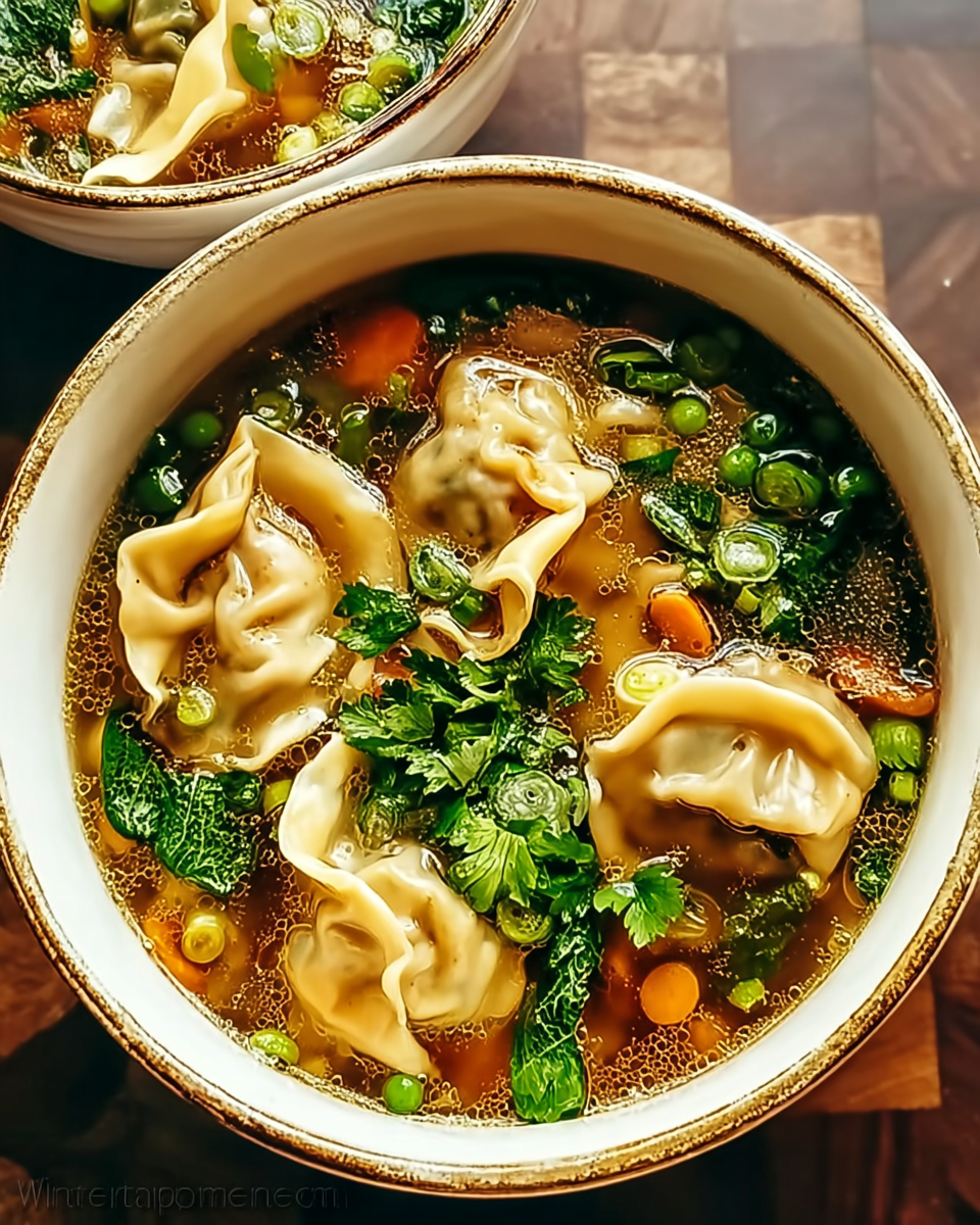 How Potsticker Soup Warms Your Soul on Chilly Nights 3 Craving comfort on a cold night? Dive into our soul-warming Potsticker Soup recipe that transforms simple ingredients into a hearty, delicious meal. Discover cozy winter dining!