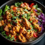 Craving muscle-building meals that pack a protein punch? Our Peanut Chicken Protein Bowls deliver delicious nutrition for fitness enthusiasts looking to transform their diet. Discover tasty gains!