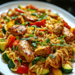 How Lemon Chicken & Veggie Orzo Stir Fry Transforms Dinner