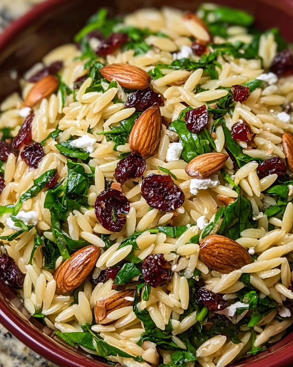 Choy and Orzo Salad: Fresh Cranberry Crunch You'll Love! 3 Choy and Orzo Salad: Fresh Cranberry Crunch You'll Love!