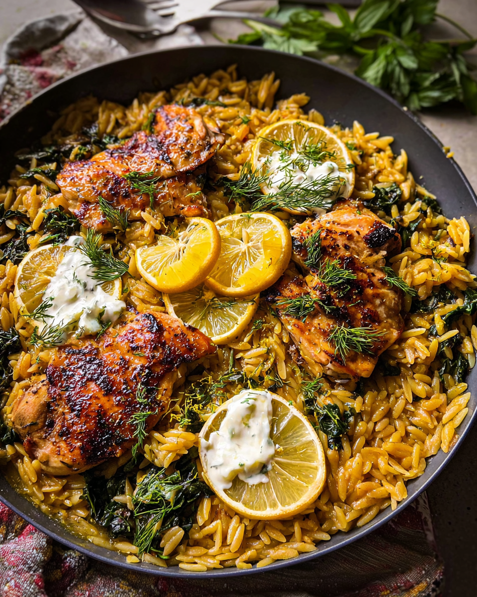Lemon Butter Dijon Chicken: A Creamy Orzo Delight 3 Lemon Butter Dijon Chicken: A Creamy Orzo Delight