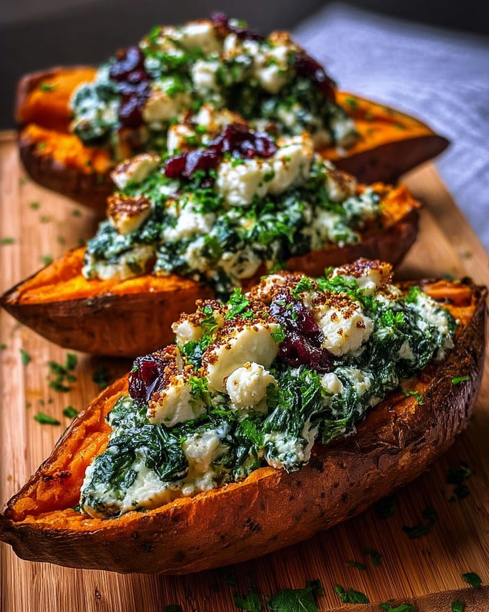 Creamy Ricotta Stuffed Sweet Potatoes: A Flavor Explosion!