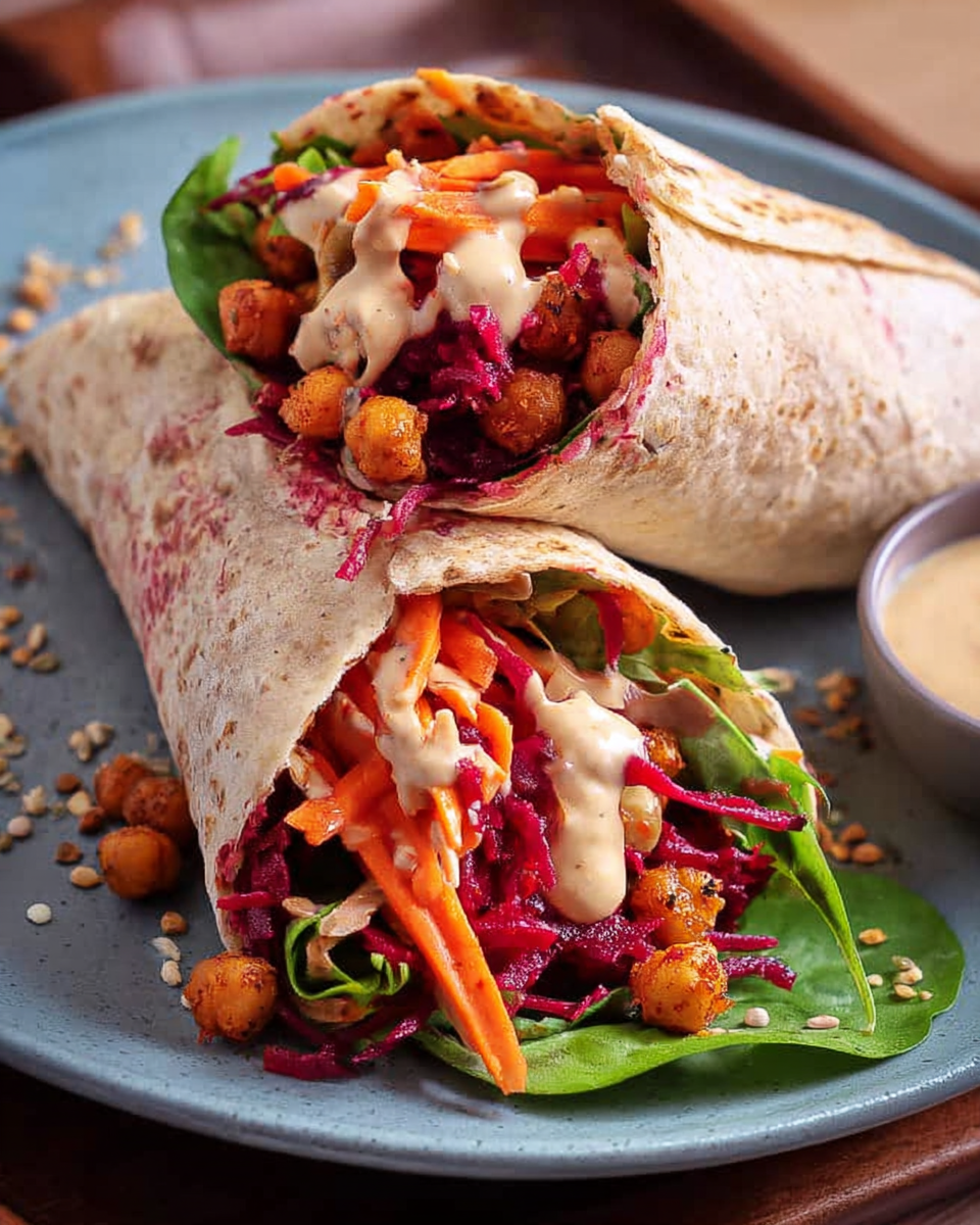 Roasted Beet Chickpea Wraps: A Flavor-Packed Veggie Delight 3 Roasted Beet Chickpea Wraps: A Flavor-Packed Veggie Delight