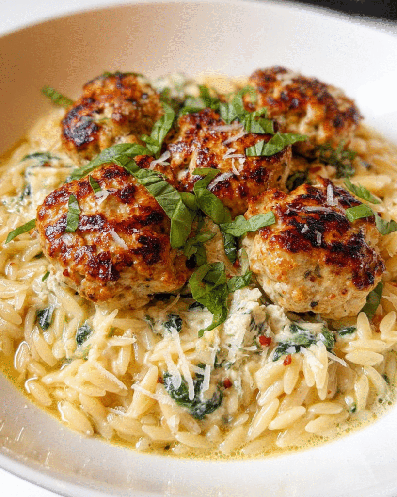 Creamy Ricotta Chicken Orzo: One-Skillet Dinner Magic!