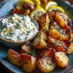 Greek Roasted Potatoes with Whipped Feta: A Flavor Explosion! 5 Greek Roasted Potatoes with Whipped Feta: A Flavor Explosion!