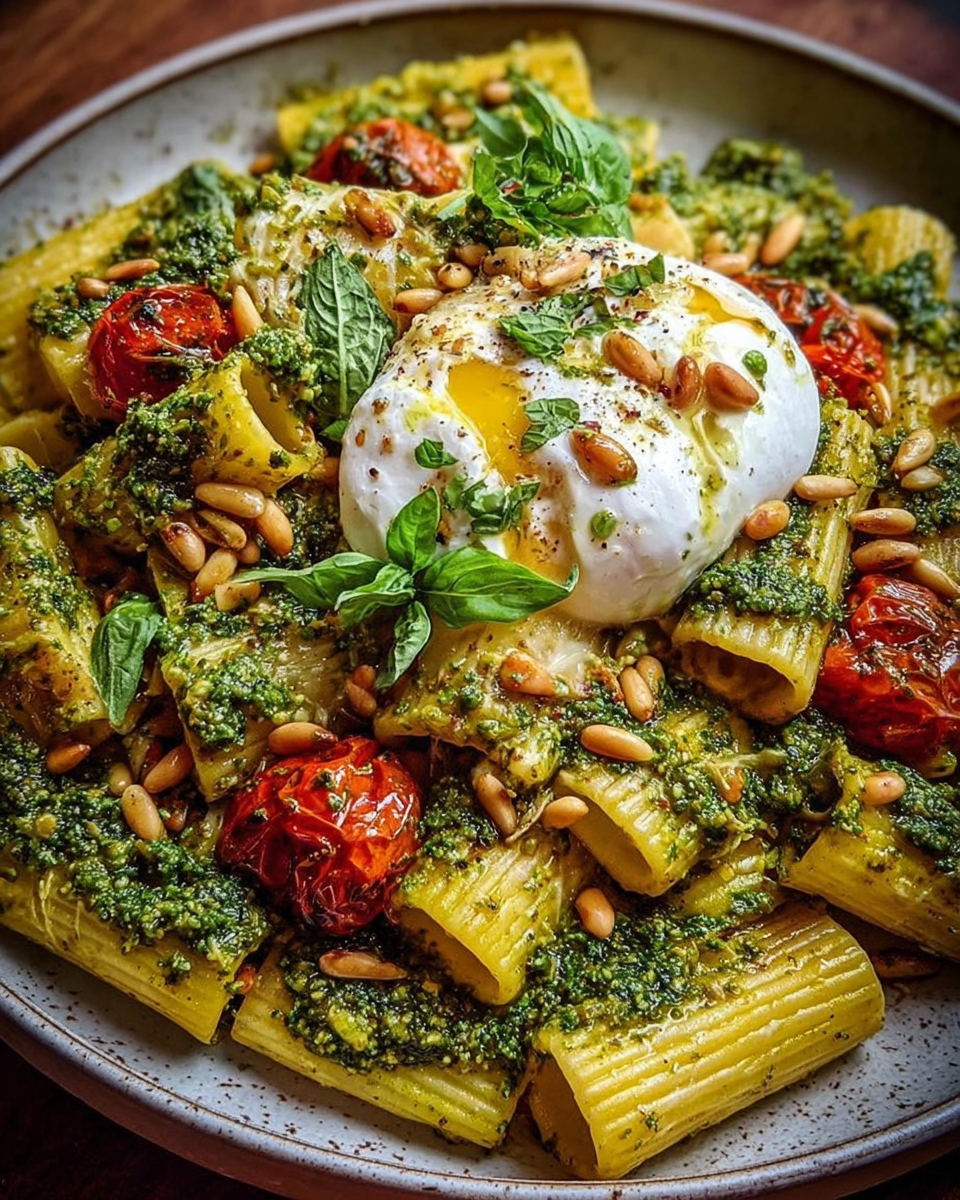 Lemon Pesto Rigatoni: A Creamy Burrata Dream 3 Lemon Pesto Rigatoni: A Creamy Burrata Dream