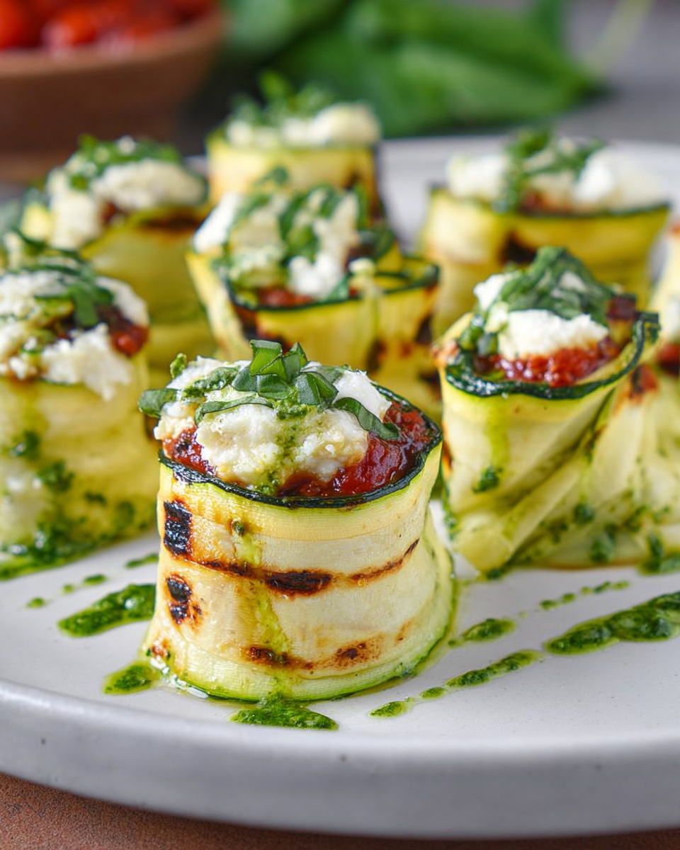 Burrata Zucchini Lasagna Rolls: 5 Mouthwatering Secrets 3 Craving a creamy, veggie-packed lasagna that'll wow your taste buds? Uncover 5 game-changing secrets for Burrata & Zucchini Lasagna Roll-Ups with Lemon Pesto Drizzle that redefine comfort food. Learn now!