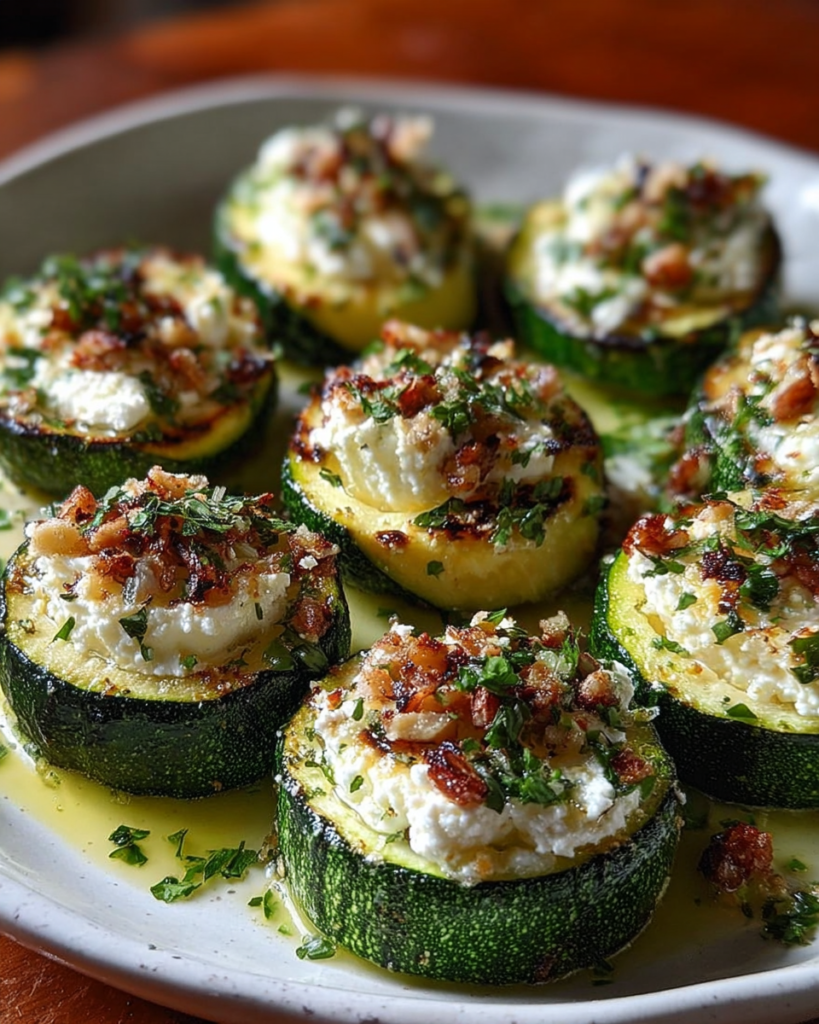 Zucchini and Lemon Ricotta Bites: Quick Summer Appetizer!