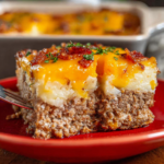 Craving a hearty comfort meal that'll satisfy the whole family? Our Cowboy Meatloaf and Potato Casserole is a rustic, flavor-packed dish that brings warmth to any dinner table. Learn how to make this crowd-pleasing recipe now!