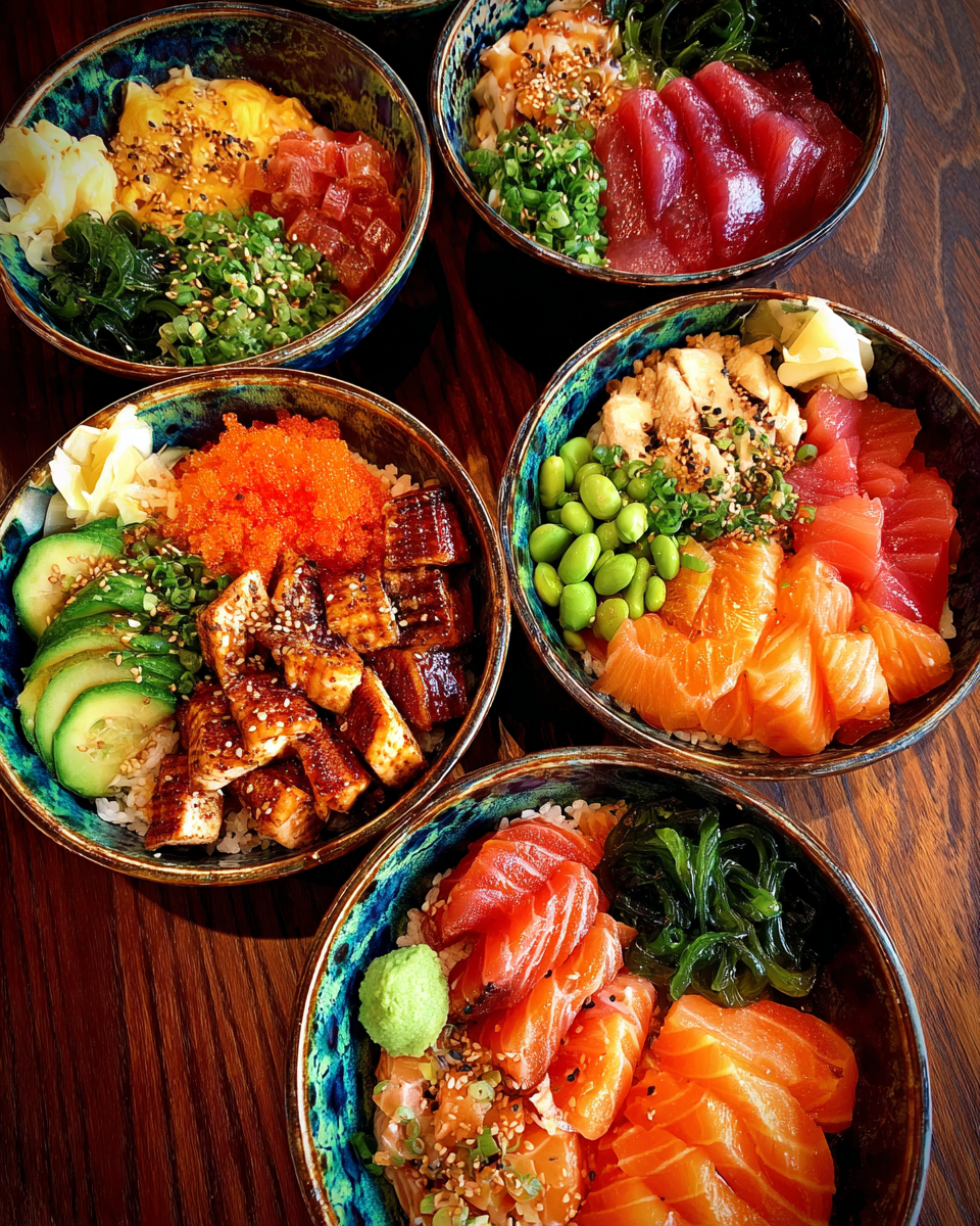 Sushi Bowls: The Healthy, Satisfying Meal You Need Now 3 1. Craving sushi but can't get to the restaurant? Sushi Bowls let you enjoy fresh, flavorful sushi at home. *Discover the best way to satisfy your sushi fix* 2. Busy weeknights call for quick, wholesome meals. Sushi Bowls are the perfect solution - packed with protein, veggies, and sushi-inspired flavors. *Try these delicious Sushi Bowl recipes* 3. Looking for new and exciting meal ideas? These 5 Sushi Bowl recipes are absolutely delicious and packed with nutritious ingredients. *Learn how to make the ultimate Sushi Bowl* 4. Need a fast, easy way to enjoy sushi at home? This 15-minute Sushi Bowl recipe is the ultimate solution. Healthy, satisfying, and bursting with fresh flavors. *Discover how to make the perfect Sushi Bowl* 5. Sushi Bowls are the healthy, satisfying meal you need right now. Packed with fresh fish, veggies, and sushi-inspired flavors, they make for a nutritious and delicious option. *Try these Sushi Bowl recipes today*