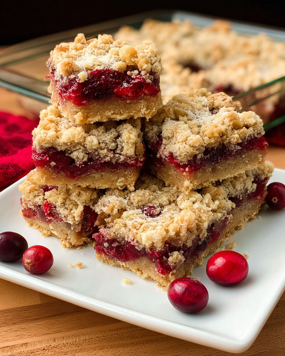 Craving a sweet and tangy holiday treat? Cranberry Crumble Bars are the perfect festive dessert. Packed with juicy cranberries and a buttery crumble topping, they're sure to delight. *Discover the best Cranberry Crumble Bar recipe now.*