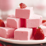 Are you craving a sweet treat that's quick and easy to make? Try this 2-Ingredient Strawberry Fudge - ready in just 10 minutes! Discover the simple steps to this delectable homemade fudge.