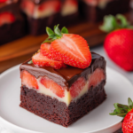 Craving a decadent treat? Try these Strawberry Brownies with White Chocolate Ganache - rich, fudgy, and bursting with flavor. *Discover the recipe now!*