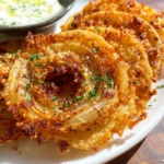 Craving a crunchy, cheesy snack? Try our mouthwatering Parmesan Onion Ring Chips - the ultimate homemade treat. *Discover the recipe*