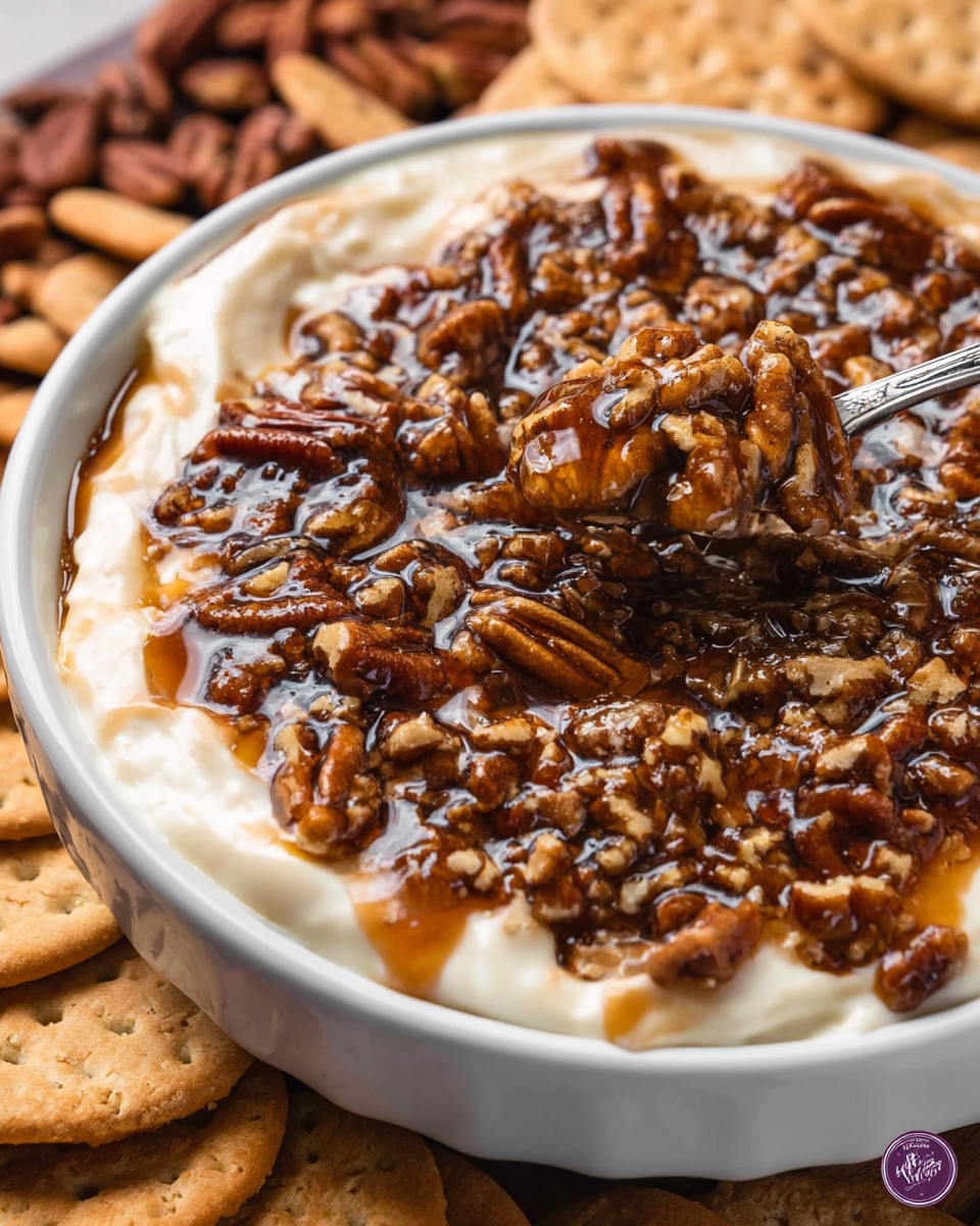 Craving a sweet, no-bake treat? Enjoy our irresistible No Bake Pecan Pie Dip - a delicious, creamy dessert ready in minutes! Discover the perfect blend of pecans, cream cheese, and fall flavors.