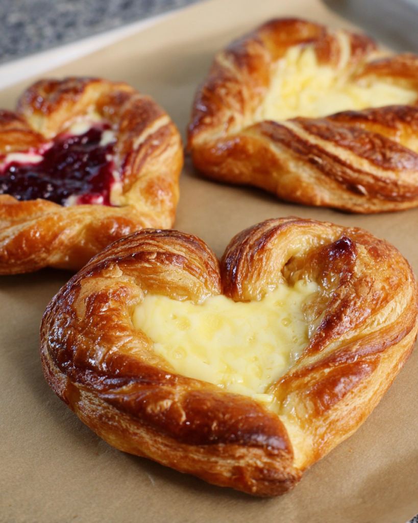 Craving a sweet Valentine's treat? Bake our delectable Valentine's Day Cheese Danish - the perfect indulgence for your heart. *Discover this irresistible recipe*