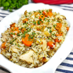 Craving comfort? This easy Chicken & Rice Casserole is the ultimate feel-good dish. Loaded with tender chicken, fluffy rice, and savory flavors. *Discover the recipe that'll have your family coming back for seconds!*