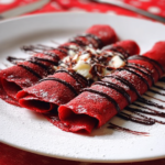 Craving a sweet indulgence? Discover our decadent Red Velvet Crêpes recipe - a delightful twist on the classic dessert. Savor the rich flavors and velvety texture. Try it now!