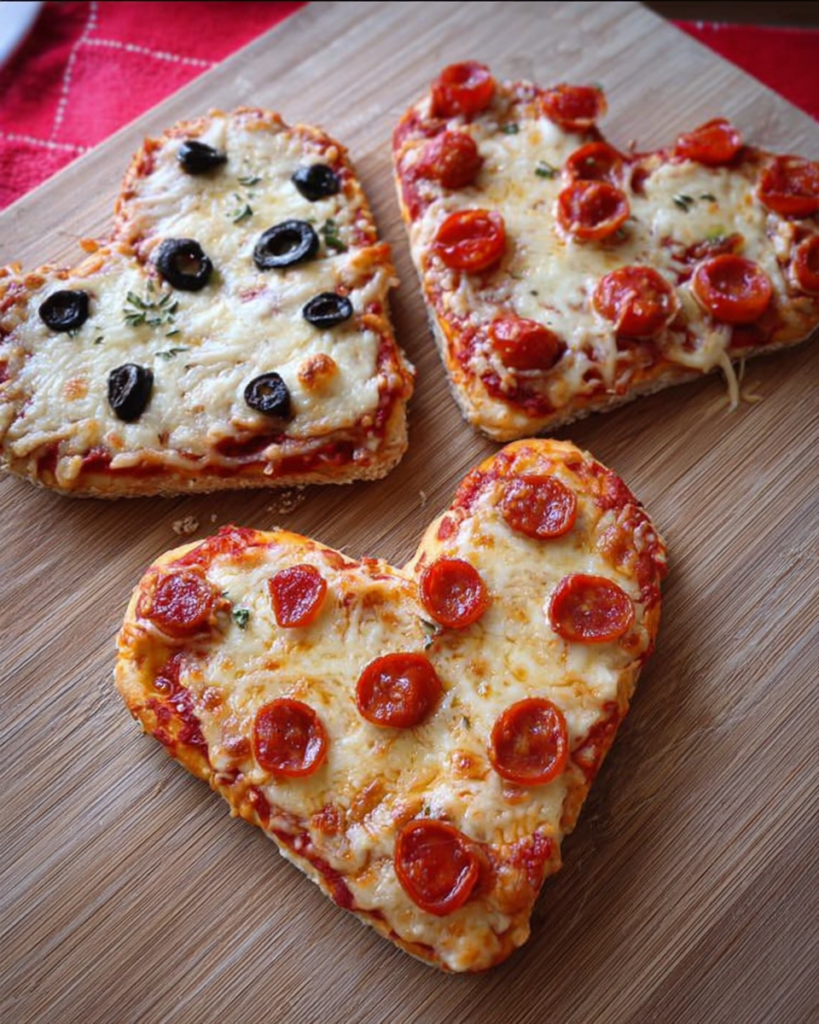 Learn how to make adorable heart-shaped mini pizzas at home with easy tips and tricks. Bake delightful heart-shaped mini pizzas for a fun family meal or romantic date night. Discover the secrets to perfect Heart-Shaped Mini Pizzas.