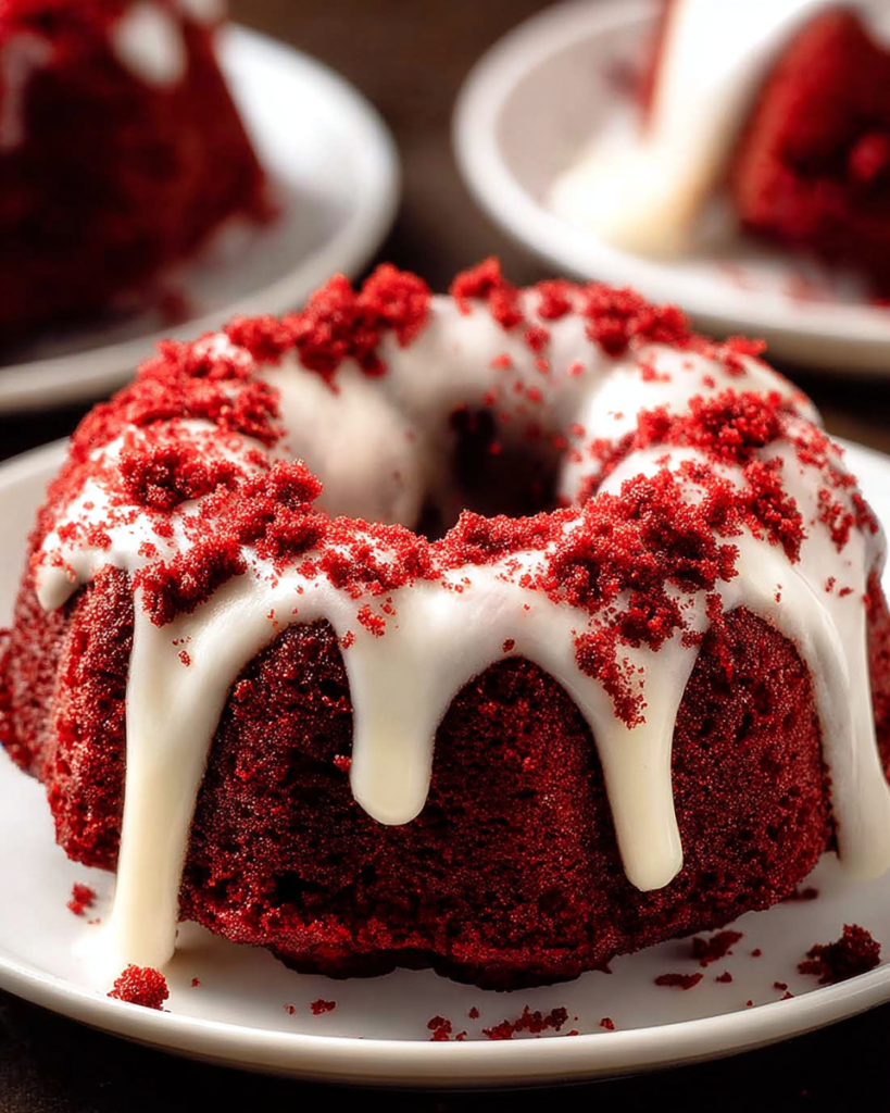 Craving a decadent treat? These mini red velvet bundt cakes are the perfect bite-sized indulgence. Discover the moist, chocolatey goodness in every morsel.