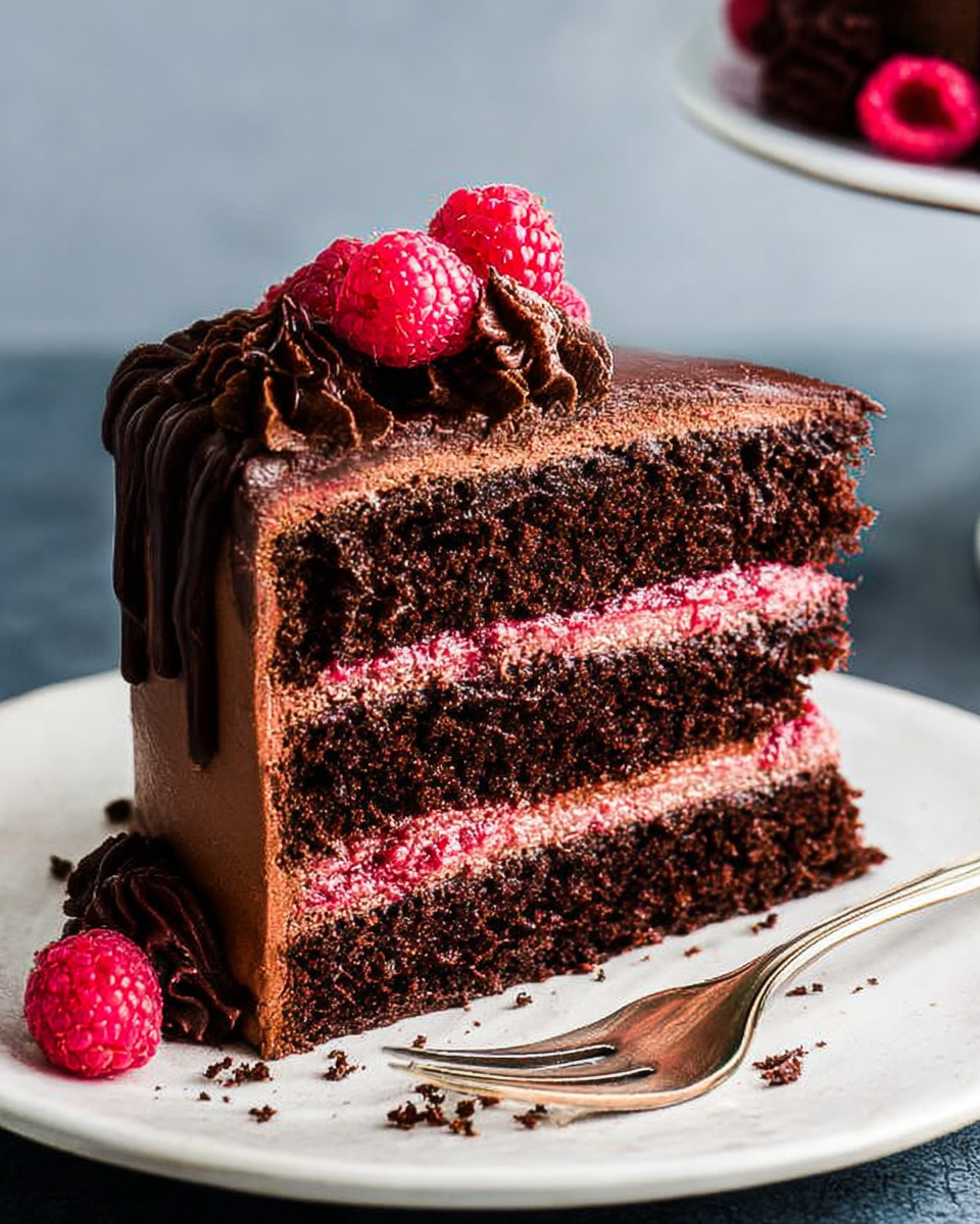 Chocolate Raspberry Cake: The Best Recipe for a Decadent Treat 3 Craving a decadent treat? Discover the ultimate Chocolate Raspberry Cake recipe - moist, rich, and bursting with fruity flavor. Try this irresistible dessert now!