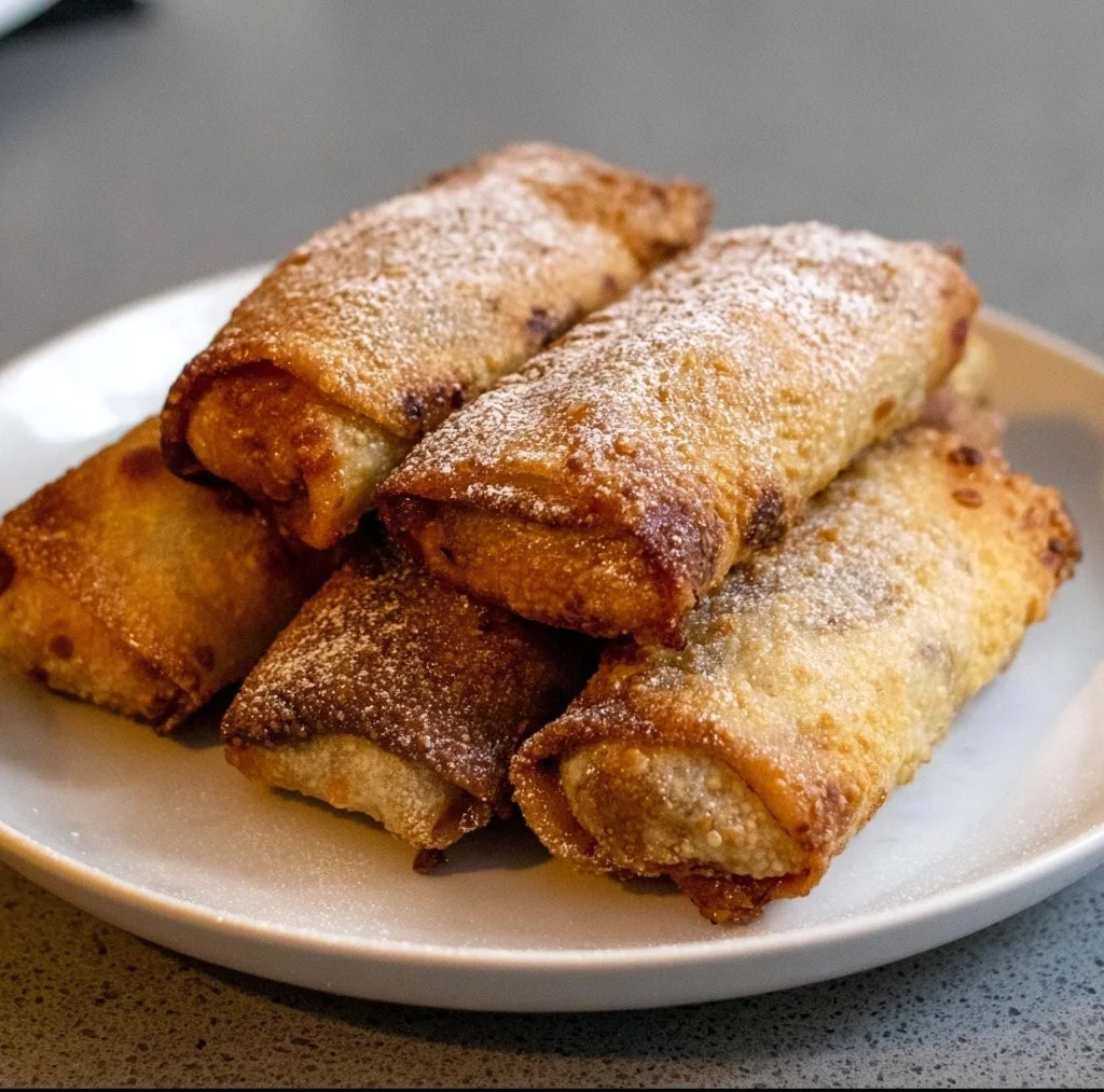 Air Fryer Banana Egg Rolls 4 Air Fryer Banana Egg Rolls