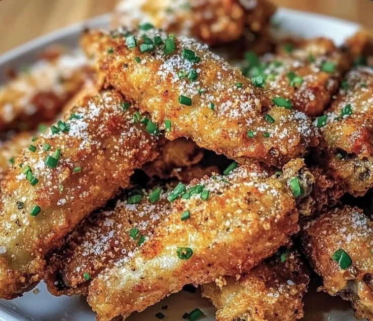 Air Fryer Parmesan Wings