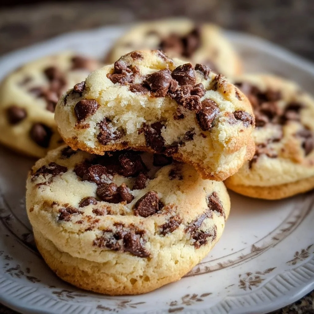 Chocolate Chip Cheesecake Cookies